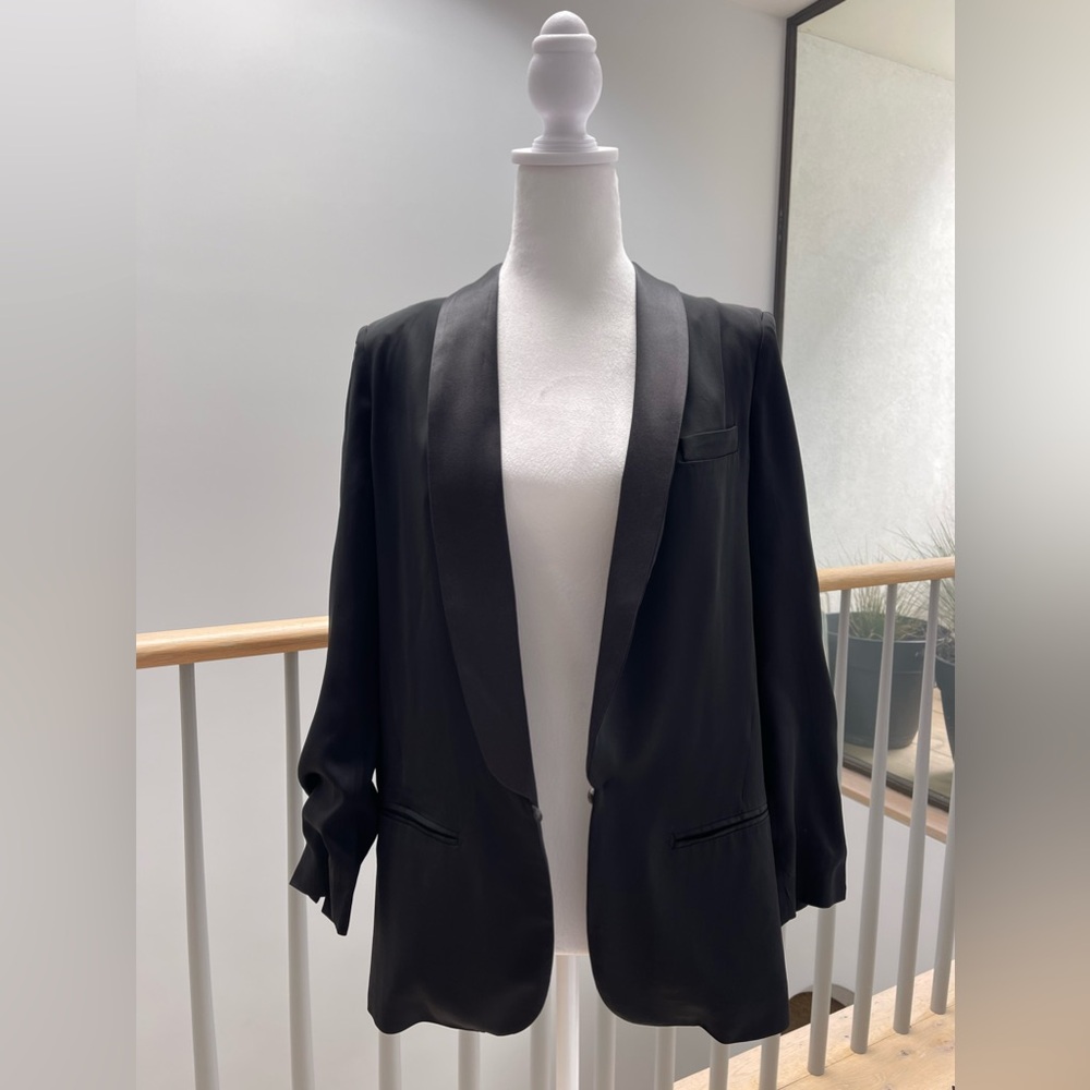 Black Forte Forte Tuxedo  Jacket